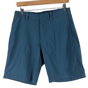 J. Crew Blue 9" Gramercy Tech Chino Shorts